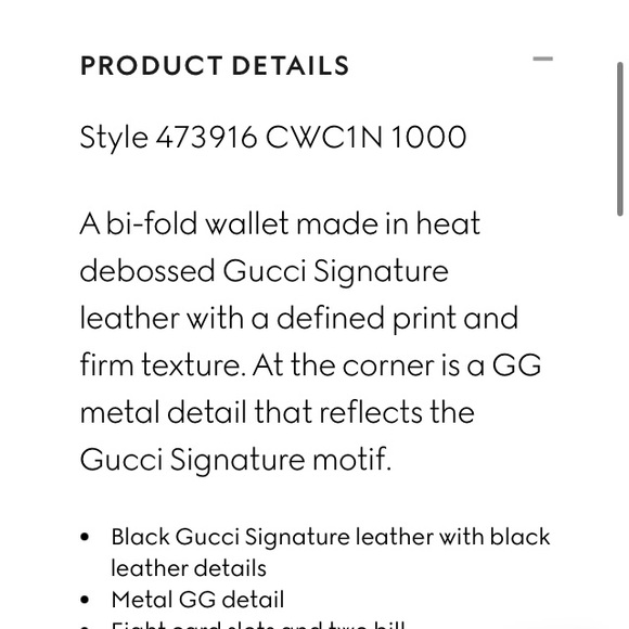 New in box Gucci men or unisex Signature wallet - Picture 3 of 16